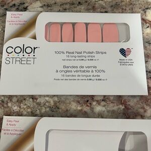 Color Street Nail Strips 2 sets